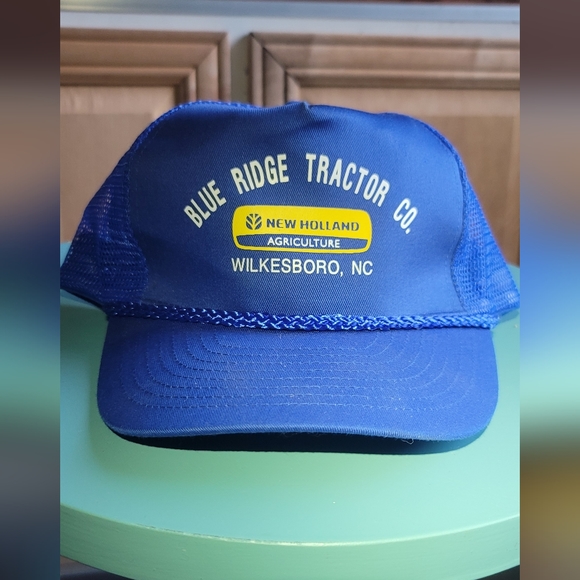 Vintage Blue Ridge Tractor Co Trucker Hat Vintage Hat - Picture 6 of 6